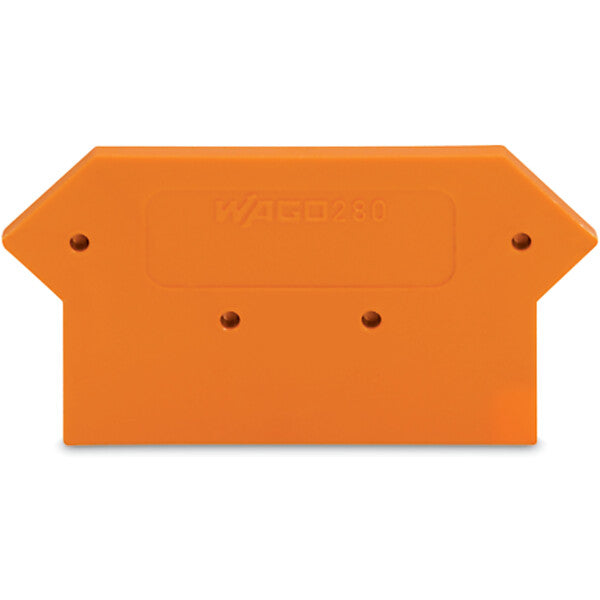WAGO Abschlußplatte orange 280-331